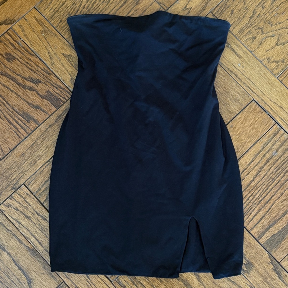 Superdown Black Strapless Dress